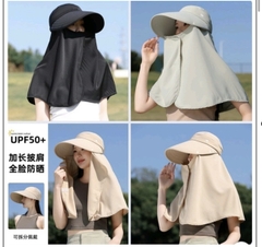 Mũ Chống Nắng Có Khăn Loại 1