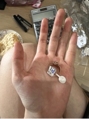 Nhẫn Xi Platin Vàng