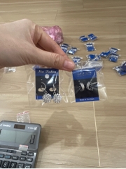 Bông Xi Platin Trắng