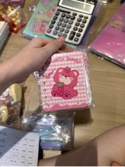 Sổ Lò Xo A7 Gấu Dâu