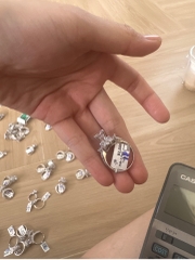 Nhẫn Xi Platin Trắng