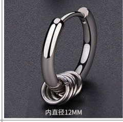 Bông Tai 4 Móc Bạc