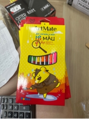 Bút Chì 2 Đầu 18 Màu