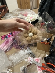 Kẹp Tóc Lông Hoa