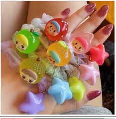 Cột Tóc Charm Cứng Trái Cây