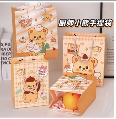 Túi Giấy Gấu Bear Size Vừa
