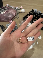 Nhẫn Xi Platin Vàng