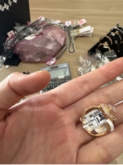 Nhẫn Xi Platin Vàng