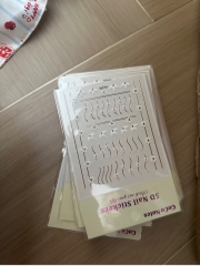 [Loại 1] Sticker Dán Nail 5D