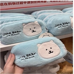 Bóp Viết Gấu Trắng Xanh