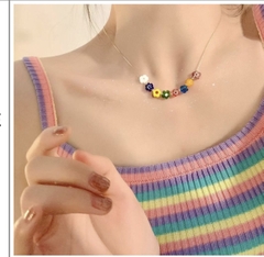 Dây Chuyền Hoa Màu Sắc
