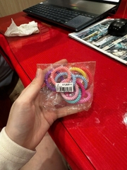 Cột Tóc Lò Xo Nhiều Màu (Set 10)