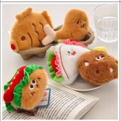 Móc Khoá Gấu Đồ Ăn