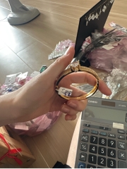 Vòng Xi Platin Vàng