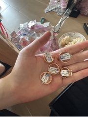 Nhẫn Xi Platin Vàng