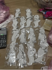 Lắc Tay- Lắc Chân Xi Platin Trắng