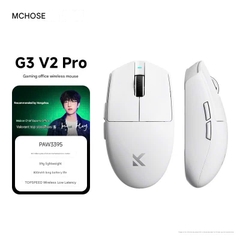 [Group Buy] Chuột Gaming Không Dây MCHOSE G3 V2 59g PAW3311 DPI 12000 Pin 800mAh