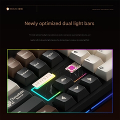 Bàn Phím Cơ WEIKAV NUT108 Nhôm CNC 3 Mode Full Size