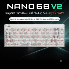 [GROUP BUY] BÀN PHÍM GAMING HE MADLIONS NANO 68 V2