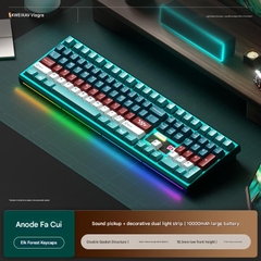 Bàn Phím Cơ WEIKAV NUT108 Nhôm CNC 3 Mode Full Size