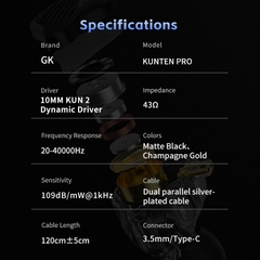 [GROUP BUY] TAI NGHE IEM GK KUNTEN PRO - QUỐC DÂN THẾ HỆ MỚI