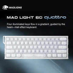 [Group Buy] Bàn Phím Gaming HE MAD Light 60 Quattro