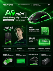 [PRE ORDER] CHUỘT GAMING ATK A9 MINI+ CHRONICLE LIMITED EDITION