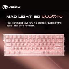 [Group Buy] Bàn Phím Gaming HE MAD Light 60 Quattro