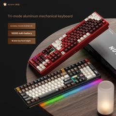 Bàn Phím Cơ WEIKAV NUT108 Nhôm CNC 3 Mode Full Size