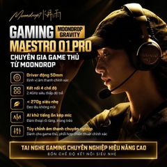 [GROUP BUY] TAI NGHE GAMING HEADSET MOONDROP GM 01 PRO