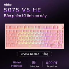 [Group Buy] Bàn Phím Cơ Gaming Akko 5075 V5 HE TMR