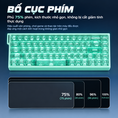 [GROUP BUY] MADLIONS MAD 75 PHỔ CẬP PHÍM HE RAPID TRIGGER 0,001MM