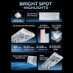 [Group Buy] Bàn Phím Gaming HE MAD Light 60 Quattro