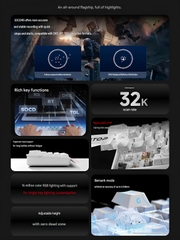 [GROUP BUY] BÀN PHÍM GAMING HE EWEADN DK63 32K POLLING RATE