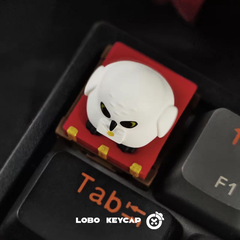Keycap Artisan LOBO Cú Hedwig - Harry Potter