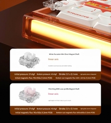 [Đã Đóng GB] Bàn Phím Gaming Low Profile Aula Hero68 Mini Air
