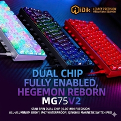 [Group Buy] Bàn Phím Gaming IROK MG75 V2 Dual Core