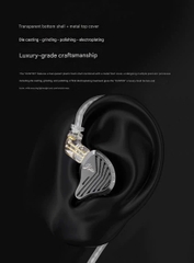 Tai Nghe IEM GK Kunten Large Dynamic Driver 10mm Nghe Tạp