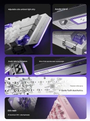 [Group Buy] Bàn Phím Gaming VGN Flash68 HE Rapid Trigger 3 Core MCU