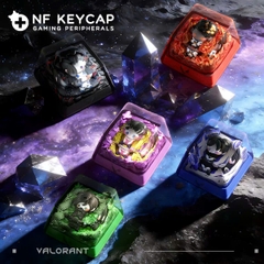 [Group Buy] Keycap Artisan VALORANT Full Agent Chính Hãng NF