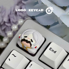 Keycap Artisan Lobo Frieren Pháp Sư Tiễn Táng | Keycap Custom Bàn Phím Cơ Chất Liệu Resin | TTKeyboard
