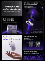 [Đã Đóng Group Buy] Chuột Gaming AKKO V9 Master Cảm Biến PAW3955