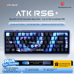[GROUP BUY] BÀN PHÍM CƠ RAPID TRIGGER ATK RS6+ LEVIATAN LIMITED EDITION
