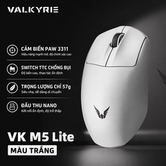 [GROUP BUY] CHUỘT GAMING VALKYRIE VK M5 LITE SHAPE STEELSRIES PRIME&nbsp;
