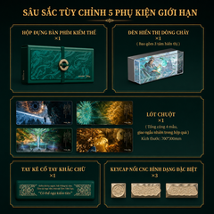 [ĐÃ ĐÓNG GB] BÀN PHÍM HE MCHOSE GOD 60 x PHÀM NHÂN TU TIÊN LIMITED EDITION