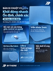 [GROUP BUY] PAD CHUỘT VẢI BYTHERE YUJING V3 ULTRA