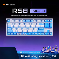 [GROUP BUY] BÀN PHÍM GAMING KHÔNG DÂY ATK RS8 NEO 8K POLLING RATE