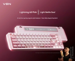 [Group Buy] Bàn Phím Gaming VGN Flash68 HE Rapid Trigger 3 Core MCU