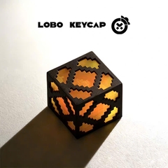 [Group Buy] Keycap Artisan Minecraft Đá Phát Sáng Đèn RedStone