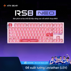 [GROUP BUY] BÀN PHÍM GAMING KHÔNG DÂY ATK RS8 NEO 8K POLLING RATE